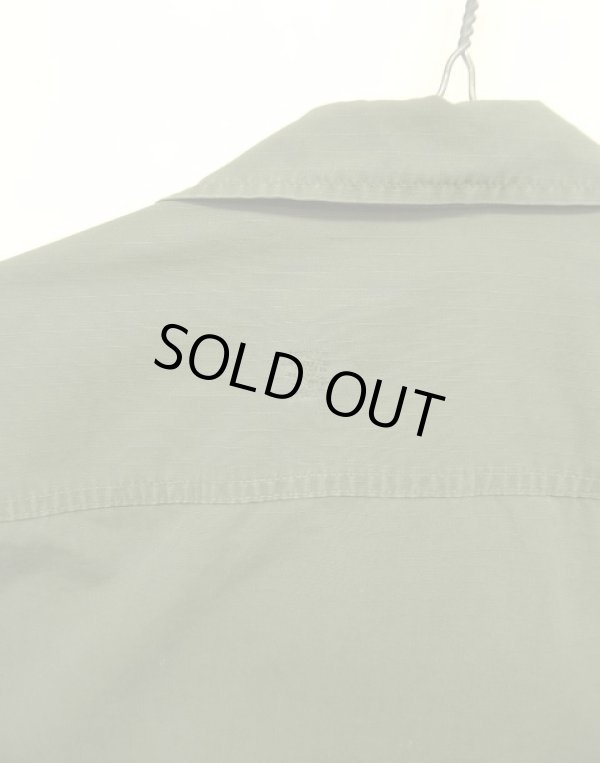 画像6: 60'S アメリカ軍 US ARMY "JUNGLE FATIGUE" リップストップ ファティーグジャケット M-SHORT (VINTAGE)