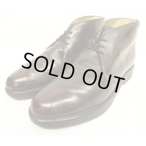 画像: 80'S MASON レザー ポストマン チャッカブーツ レッドブラウン USA製 (VINTAGE)