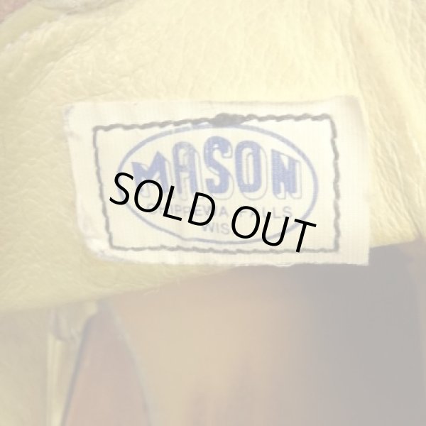 画像2: 80'S MASON レザー ポストマン チャッカブーツ レッドブラウン USA製 (VINTAGE)