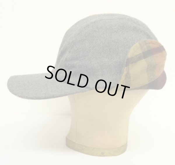 画像6: 90'S J.CREW 旧タグ 耳当て付き ウールキャップ グレー USA製 (DEADSTOCK)