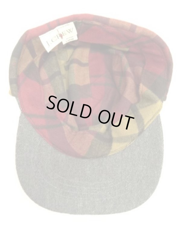 画像8: 90'S J.CREW 旧タグ 耳当て付き ウールキャップ グレー USA製 (DEADSTOCK)
