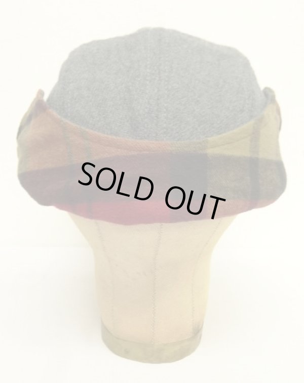 画像7: 90'S J.CREW 旧タグ 耳当て付き ウールキャップ グレー USA製 (DEADSTOCK)