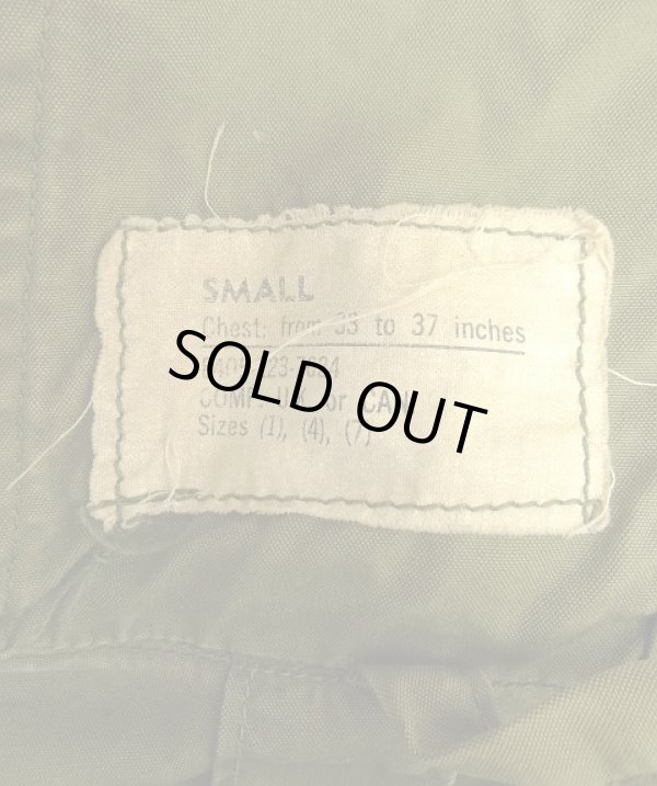 画像2: 60'S アメリカ軍 US ARMY M51 パーカー CONMARアルミジップ SMALL (VINTAGE)