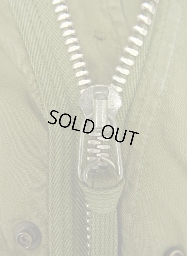 画像4: 60'S アメリカ軍 US ARMY M51 パーカー CONMARアルミジップ SMALL (VINTAGE)