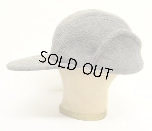 画像7: 90'S LL Bean "POLARTEC" 筆記体ロゴ 耳当て付き フリース ロングビルキャップ グレー USA製 (VINTAGE)