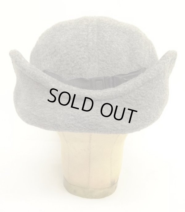 画像8: 90'S LL Bean "POLARTEC" 筆記体ロゴ 耳当て付き フリース ロングビルキャップ グレー USA製 (VINTAGE)