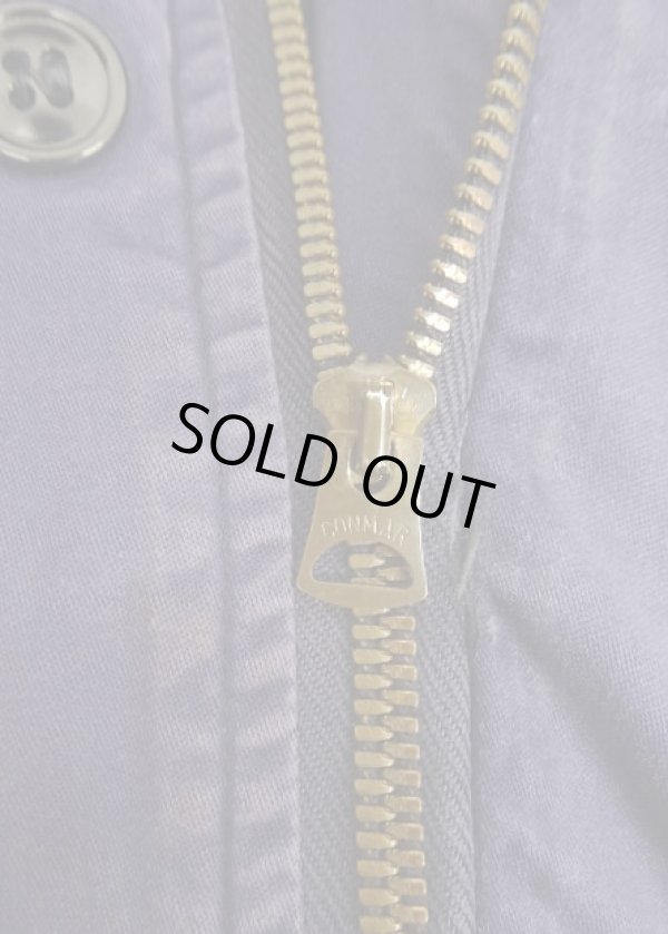 画像2: 60'S アメリカ軍 US NAVY "N-4" ユーティリティジャケット ナス紺 (VINTAGE)