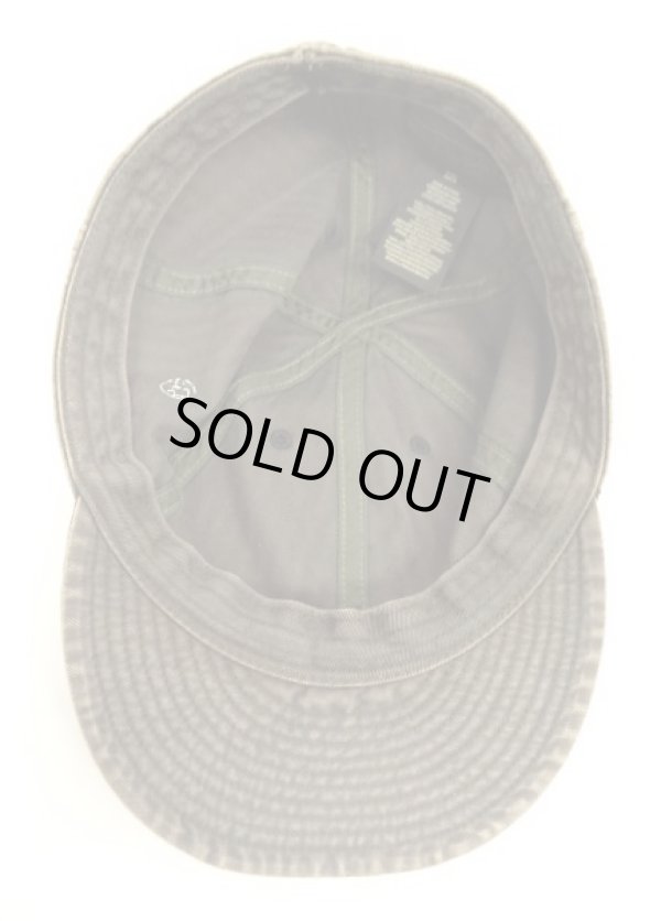 画像6: RRL ヘリンボーンツイル ミリタリーキャップ フェードブラック (USED)