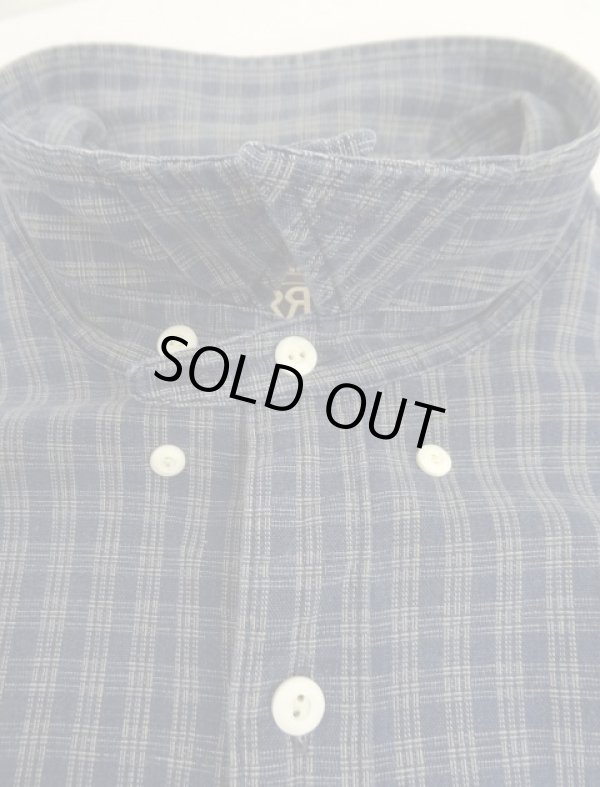 画像4: RRL 6ボタン チンスト＆マチ付き 隠しボタンダウンシャツ インディゴ (USED)