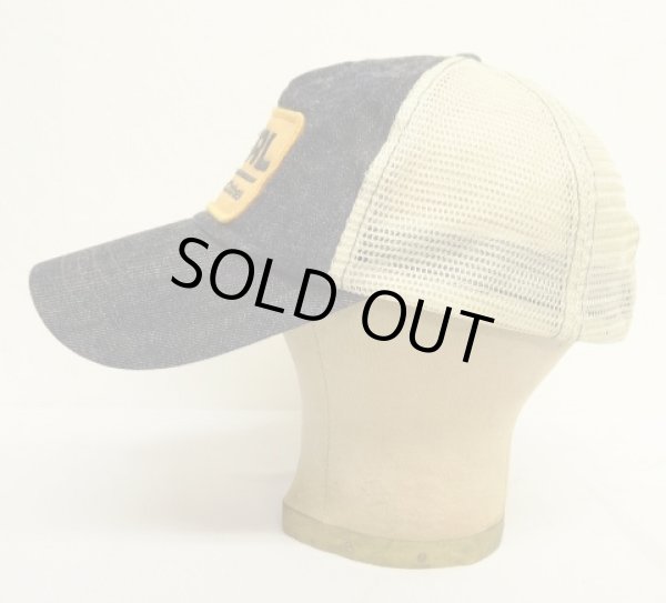 画像3: RRL 耳付きデニム トラッカーキャップ インディゴ (USED)