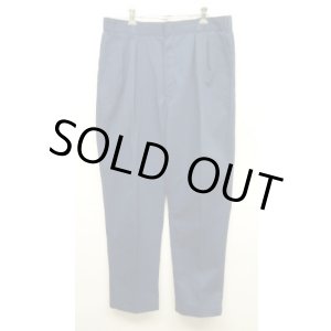 画像: 80'S DICKIES チビタグ ツープリーツ ワークパンツ ネイビー W36L32 USA製 (VINTAGE)