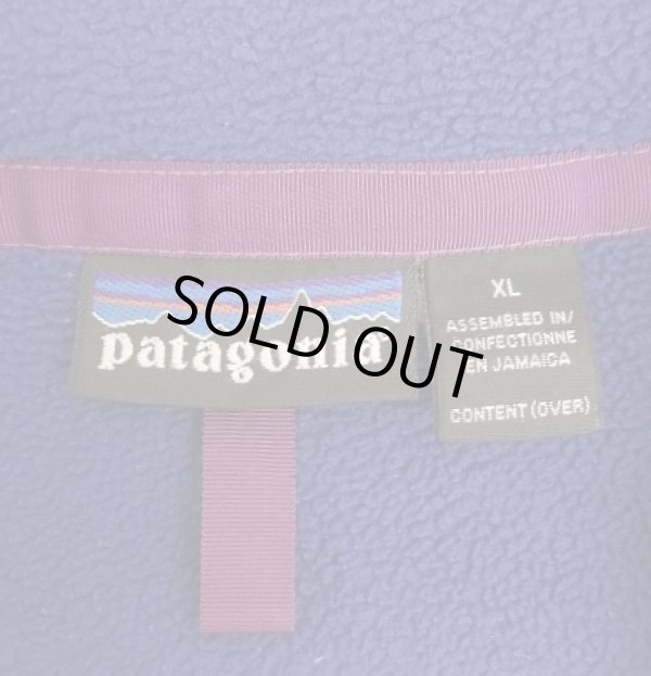 画像2: 90'S PATAGONIA ”SYNCHILLA SNAP-T" シンチラ スナップT ブルー/グリーン ジャマイカ製 (VINTAGE)