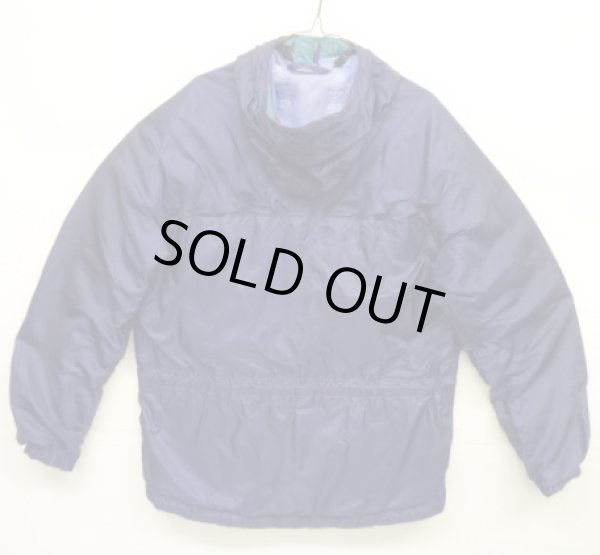 画像6: 90'S PATAGONIA 旧タグ リップストップナイロン アノラックパーカー ネイビー/グリーン (VINTAGE)