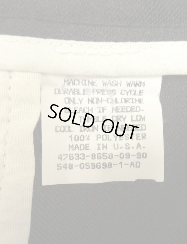 画像3: 90'S LEVIS "ACTION SLACKS" スラックス ブラック W36L31 TALONジップ USA製 (DEADSTOCK)