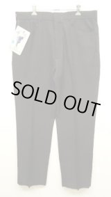 画像: 90'S LEVIS "ACTION SLACKS" スラックス ブラック W36L31 TALONジップ USA製 (DEADSTOCK)