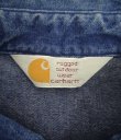 画像2: 80'S CARHARTT 三角タグ デニム ウエスタンシャツ インディゴ (VINTAGE)