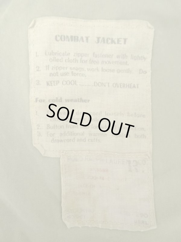 画像4: RALPH LAUREN "P60 COMBAT SMOCK" ミリタリージャケット カーキ (VINTAGE)