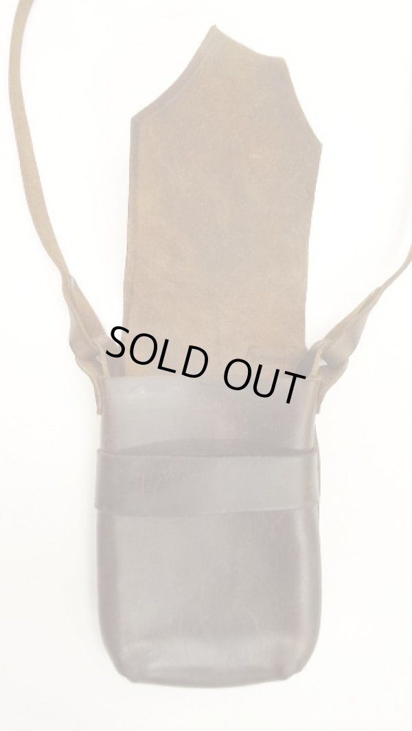 画像4: FERNAND LEATHER "KELLY POUCH" オールレザー ショルダーバッグ ブラウン USA製 (USED)