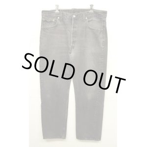画像: 90'S LEVIS 501 デニム ブラック USA製 W38L30 (VINTAGE)