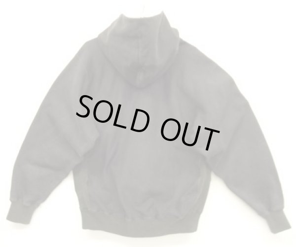 画像6: 90'S KELLSPORT ハーフジップ プルオーバー スウェットパーカー フェードブラック USA製 (VINTAGE)