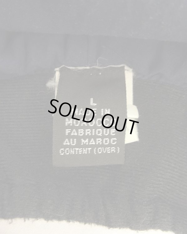 画像6: 90'S PATAGONIA 耳当て付き フリース ハンチング ブラック モロッコ製 (VINTAGE)