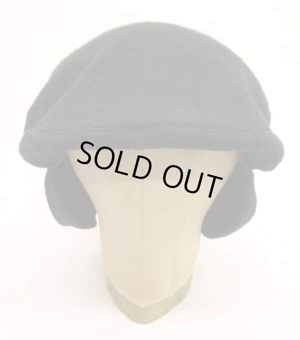 画像2: 90'S PATAGONIA 耳当て付き フリース ハンチング ブラック モロッコ製 (VINTAGE)