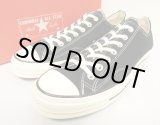 画像: CONVERSE "CT70" キャンバス 三ツ星ヒールパッチ ローカット ブラック 箱付き (NEW)