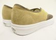 画像4: VANS "SALES SAMPLE" AUTHENTIC キャンバス/スウェード スニーカー ブラウン/ベージュ (一点物/NEW)