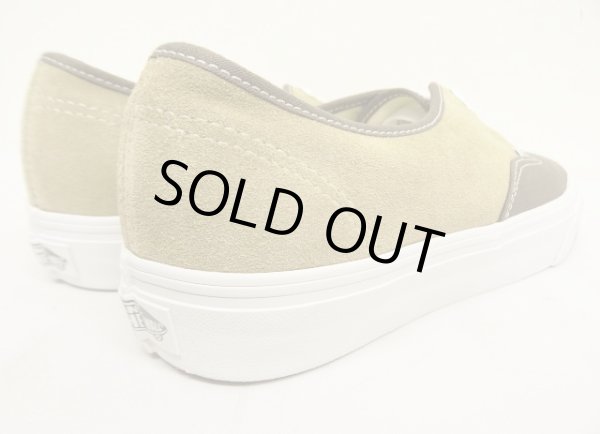 画像4: VANS "SALES SAMPLE" AUTHENTIC キャンバス/スウェード スニーカー ブラウン/ベージュ (一点物/NEW)