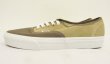画像3: VANS "SALES SAMPLE" AUTHENTIC キャンバス/スウェード スニーカー ブラウン/ベージュ (一点物/NEW)