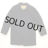 画像: 90'S BURBERRYS ウール ラグランスリーブ コート ネイビー スペイン製 (VINTAGE)