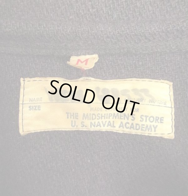 画像2: 60'S アメリカ軍 US NAVAL ACADEMY "EDDIE LEONARD製" ウール カデットコート CONMATICジップ (VINTAGE)