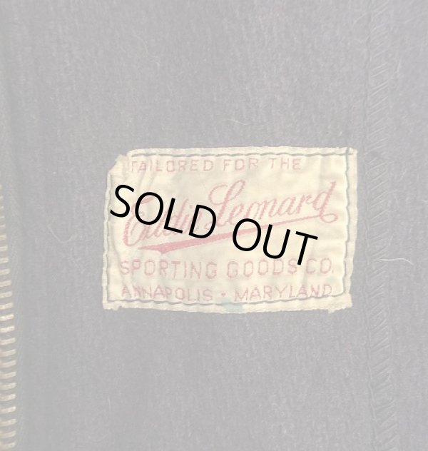 画像3: 60'S アメリカ軍 US NAVAL ACADEMY "EDDIE LEONARD製" ウール カデットコート CONMATICジップ (VINTAGE)