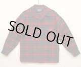 画像: 70'S PENDLETON "BOARD SHIRT" ウール オープンカラーシャツ チェック柄 USA製 (DEADSTOCK)
