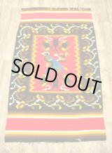 画像: オールド ウール ハンドウーブン ラグ 205cm x 120cm (VINTAGE)