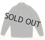 画像: 90'S EDDIE BAUER "EBTEK" ハーフジップ フリースシャツ ブラック USA製 (VINTAGE)