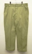 画像1: 90'S DICKIES 874 ワークパンツ ベージュ W38L30 USA製 (VINTAGE)