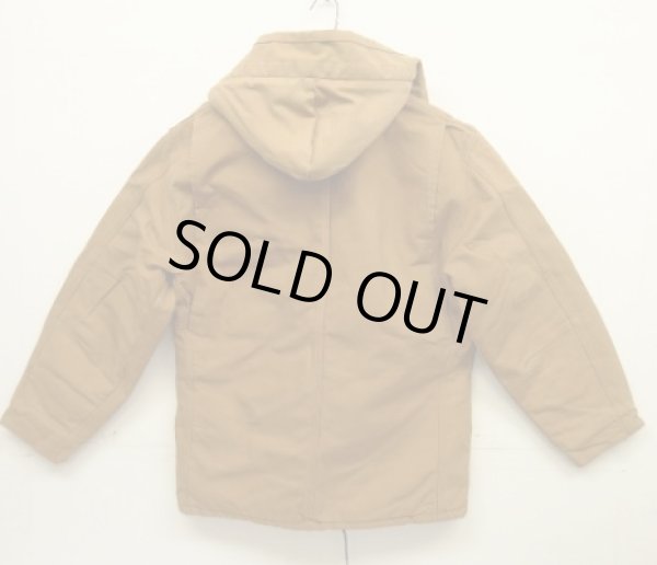 画像5: CARHARTT "TRADITIONAL COAT" フード付き 裏地キルティング ダックジャケット ブラウン USA製 (VINTAGE)