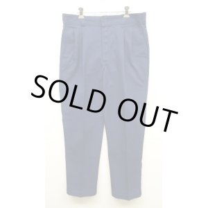 画像: 90'S DICKIES ツープリーツ ワークパンツ ネイビー W34L30 USA製 (VINTAGE)