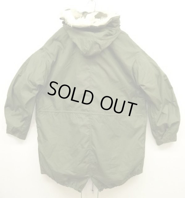 画像7: 80'S アメリカ軍 US ARMY "フルセット" M-65 YKK VISLONプラジップ フィッシュテールパーカー フード＆ライナー付き (DEADSTOCK)