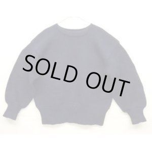 画像: 60'S HANSON SPORTSWEAR リブ長 ウール  ニット ネイビー (VINTAGE)