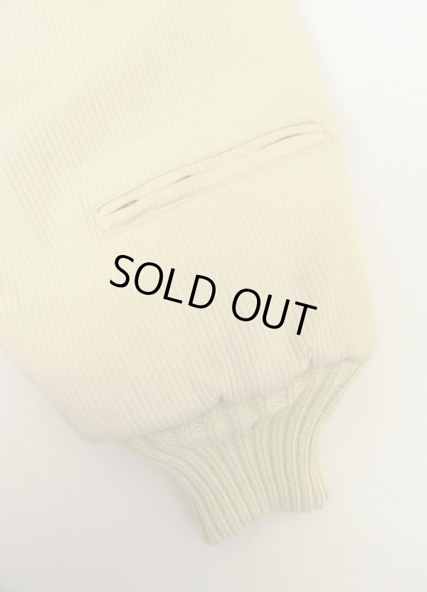 画像4: 60'S PENNEY'S 中綿入り コードレーン カップショルダー ダービージャケット オフホワイト (VINTAGE)