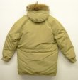 画像5: 80'S LL Bean リアルコヨーテファー 襟コーデュロイ グースダウンジャケット タン USA製 (VINTAGE)