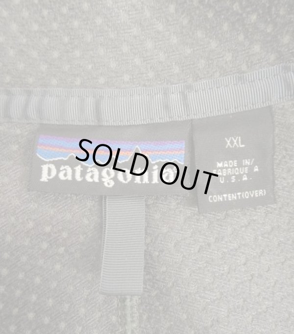 画像2: 90'S PATAGONIA レトロカーディガン カーキ/チャコール USA製 (VINTAGE)