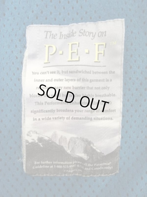 画像6: 90'S PATAGONIA ”雪無しタグ" 初期レトロX 裏地P.E.F フリースジャケット グレー/ブルー USA製 (VINTAGE)