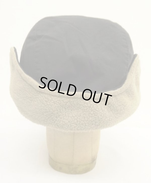 画像8: 90'S LL Bean "GORE-TEX" 裏地ボアフリース 耳当て付き 2WAYキャップ ブラック USA製 (VINTAGE)