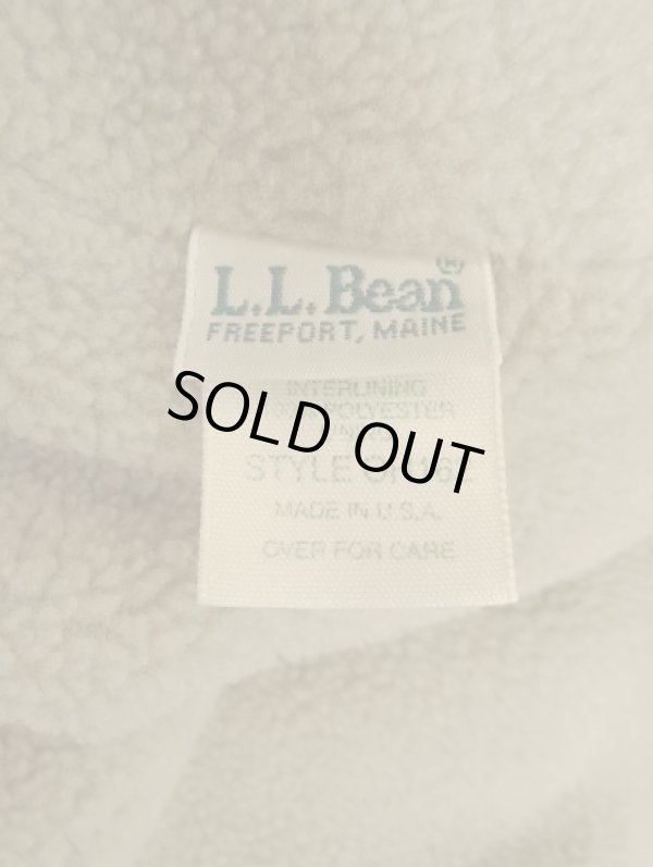 画像10: 90'S LL Bean "GORE-TEX" 裏地ボアフリース 耳当て付き 2WAYキャップ ブラック USA製 (VINTAGE)