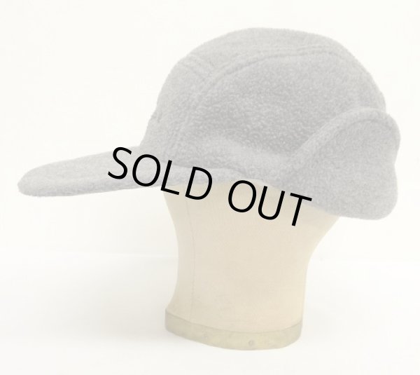 画像7: 90'S LL Bean "POLARTEC" 筆記体ロゴ 耳当て付き フリース ロングビルキャップ グレー USA製 (VINTAGE)