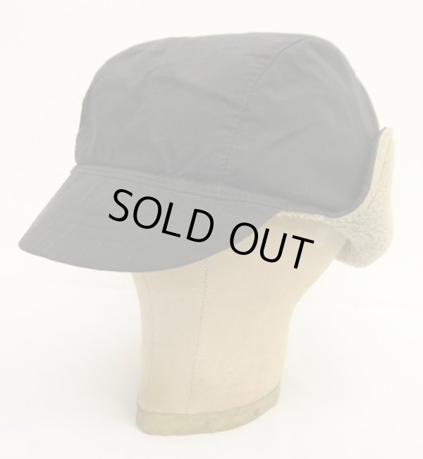 画像5: 90'S LL Bean "GORE-TEX" 裏地ボアフリース 耳当て付き 2WAYキャップ ブラック USA製 (VINTAGE)