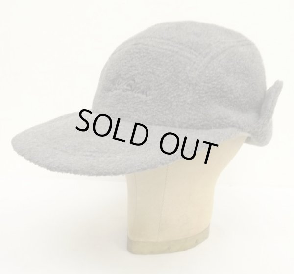 画像5: 90'S LL Bean "POLARTEC" 筆記体ロゴ 耳当て付き フリース ロングビルキャップ グレー USA製 (VINTAGE)